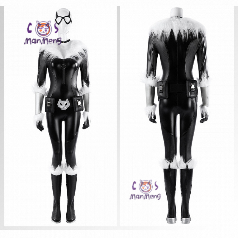 Black Face Mask Pack - Czarny kot Felicia Hardy Cosplay Fortnit